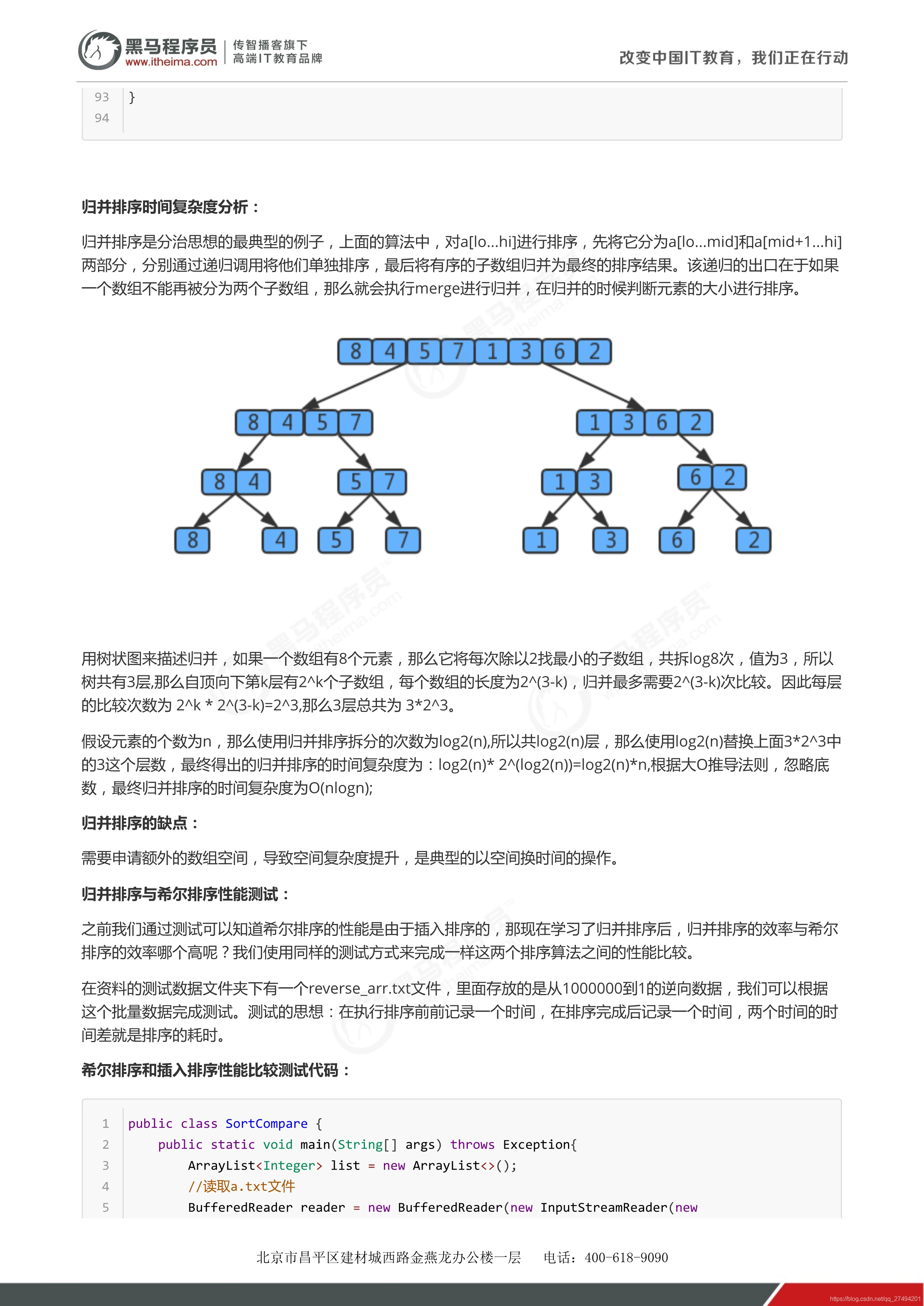 冒泡、选择、插入、希尔、归并、快速排序、排序的稳定性、测试算法时间消耗_排序算法_29