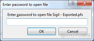 Cannot import the keyfile 