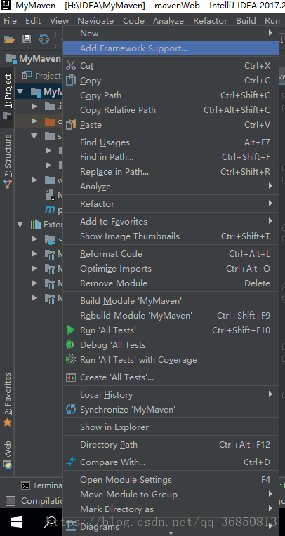 IntelliJ IDEA 构建maven，并用Maven创建一个web项目_java_04