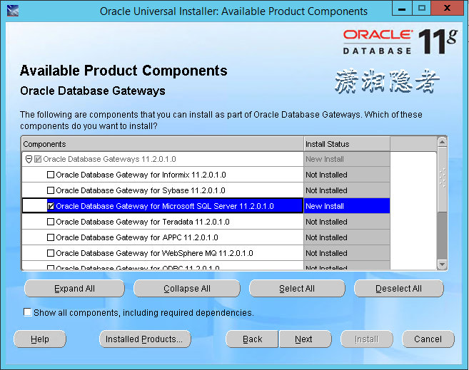 ORACLE透明网关访问SQL Server配置总结_oracle_04