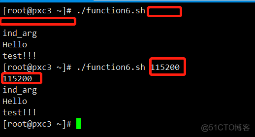 shell参数传递1_带参数