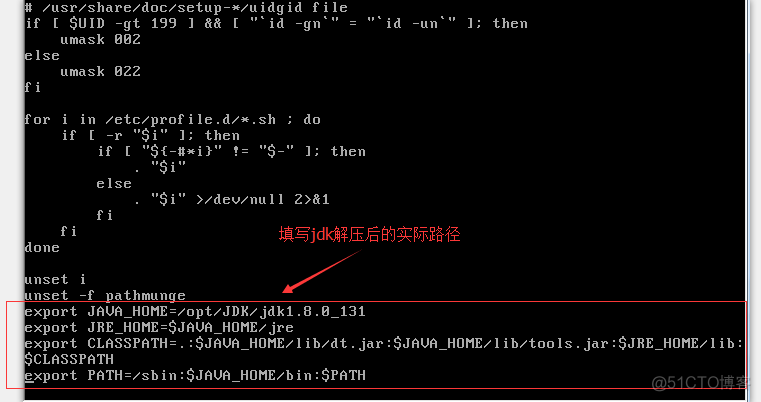 在linux环境下安装JDK并配置环境变量_jar_05