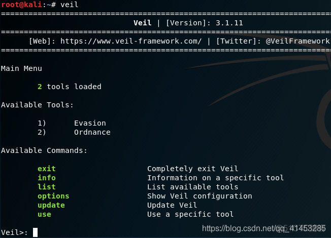 Kali——绕过杀毒软件检测工具Veil-Evasion_杀毒软件_14