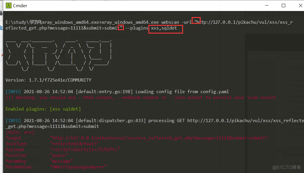 xray安装使用及 与Burpsuit的连用_json_08