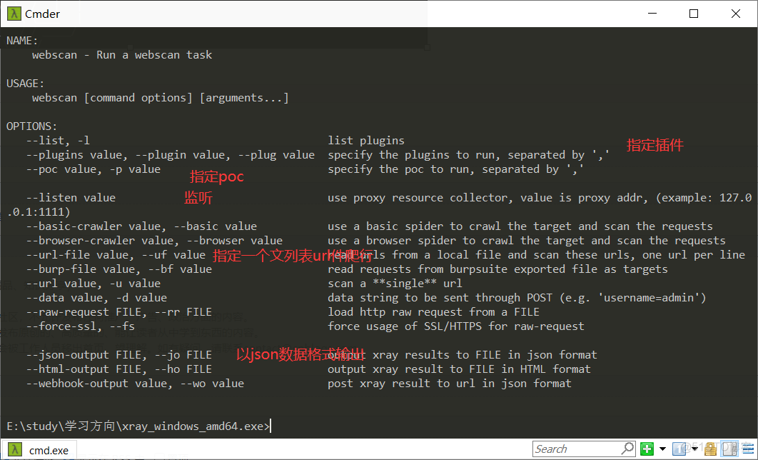 xray安装使用及 与Burpsuit的连用_html_06