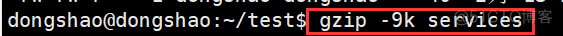 Linux文件的压缩、解压、打包（gzip、bzip2、xz、tar）_gzip_03