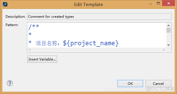 MyEclipse中设置类的注释(修改时间，作者等)_Java类_02