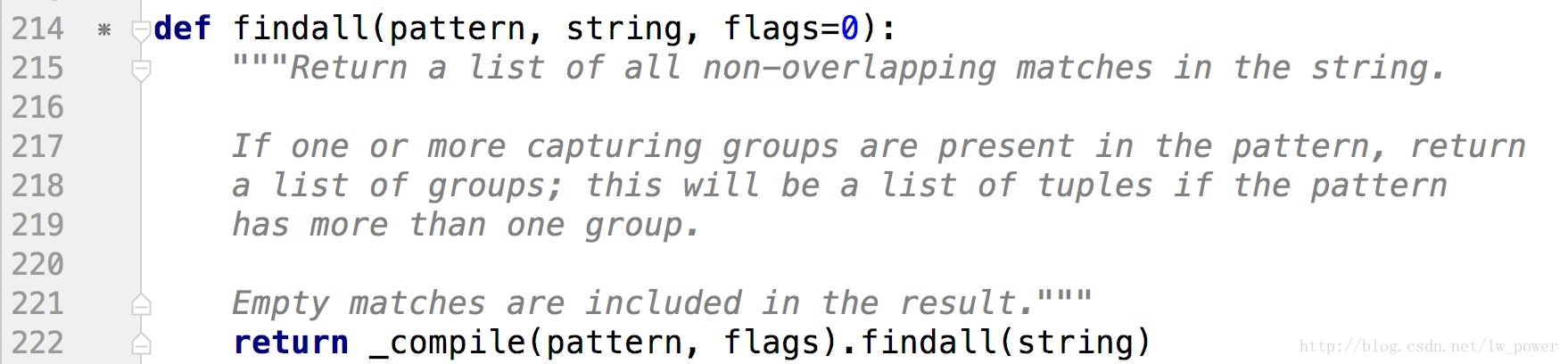 Python 正则表达式学习笔记_元组