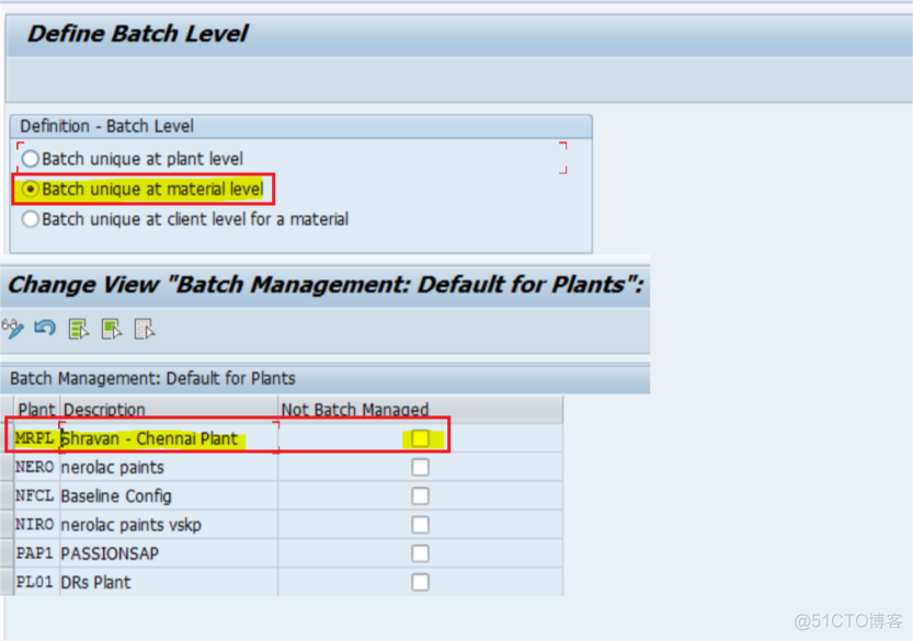 Batch management new logic from S/4 HANA 1809. Batch management indicator (Plant)_ide_03