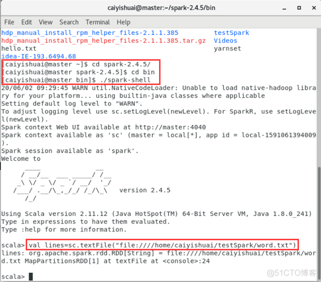 大数据第十四周——Spark编程(RDD编程)_scala_07