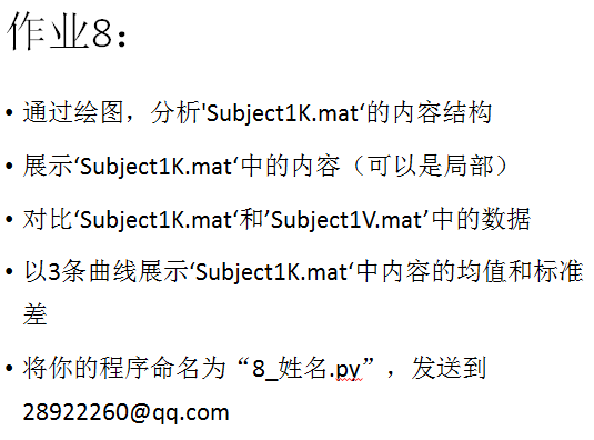 Python——plot可视化数据，作业8（python programming）_标准差