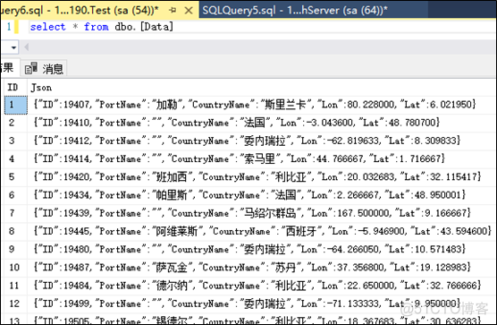 Sql Server 处理 Json 相关技术小结_字段_06