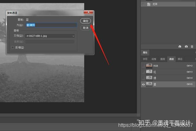 Photoshop之通道抠图，适用于扣人像，树叶等细微抠图_通道抠图_08