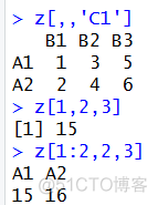 R语言学习——数组_二维_02