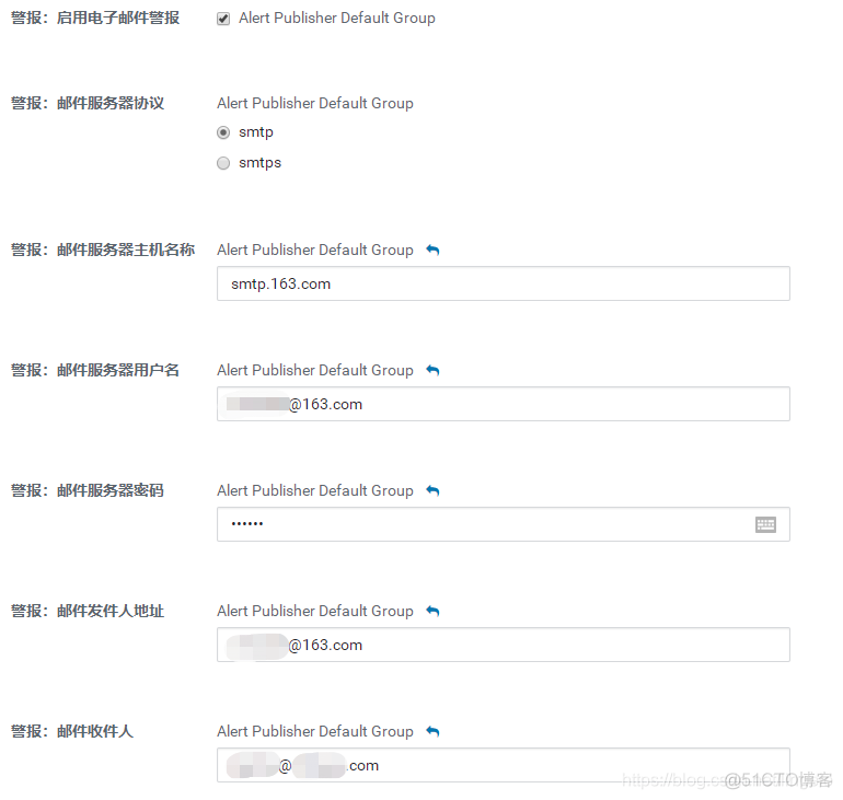 CDH 邮件通知警报_用户名_02