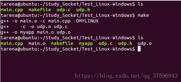 Linux与Windows的UDP通讯代码实现_#include_02