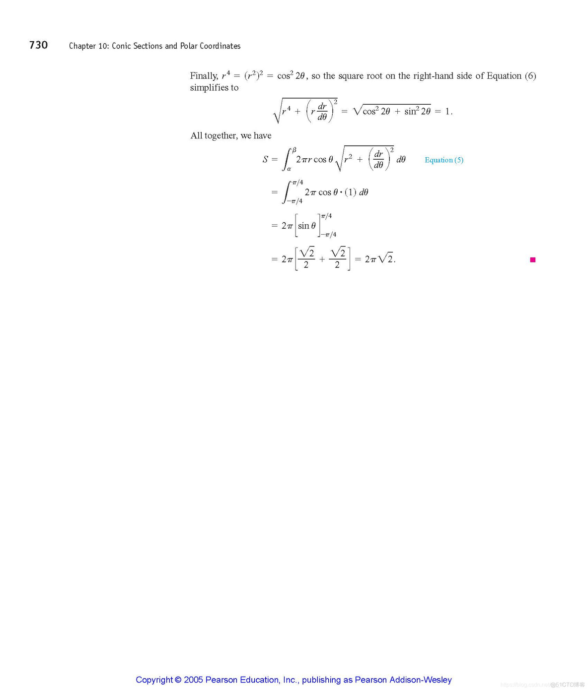 Chapter 10：Conic Sections and Polar Coordinates_数学_41