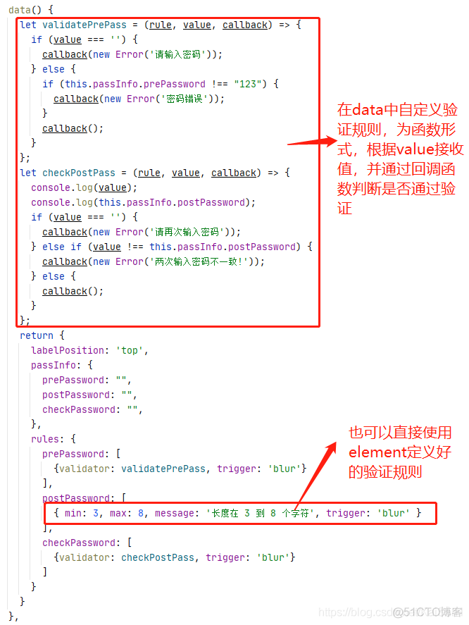 ElementUI：input表单验证_表单_03