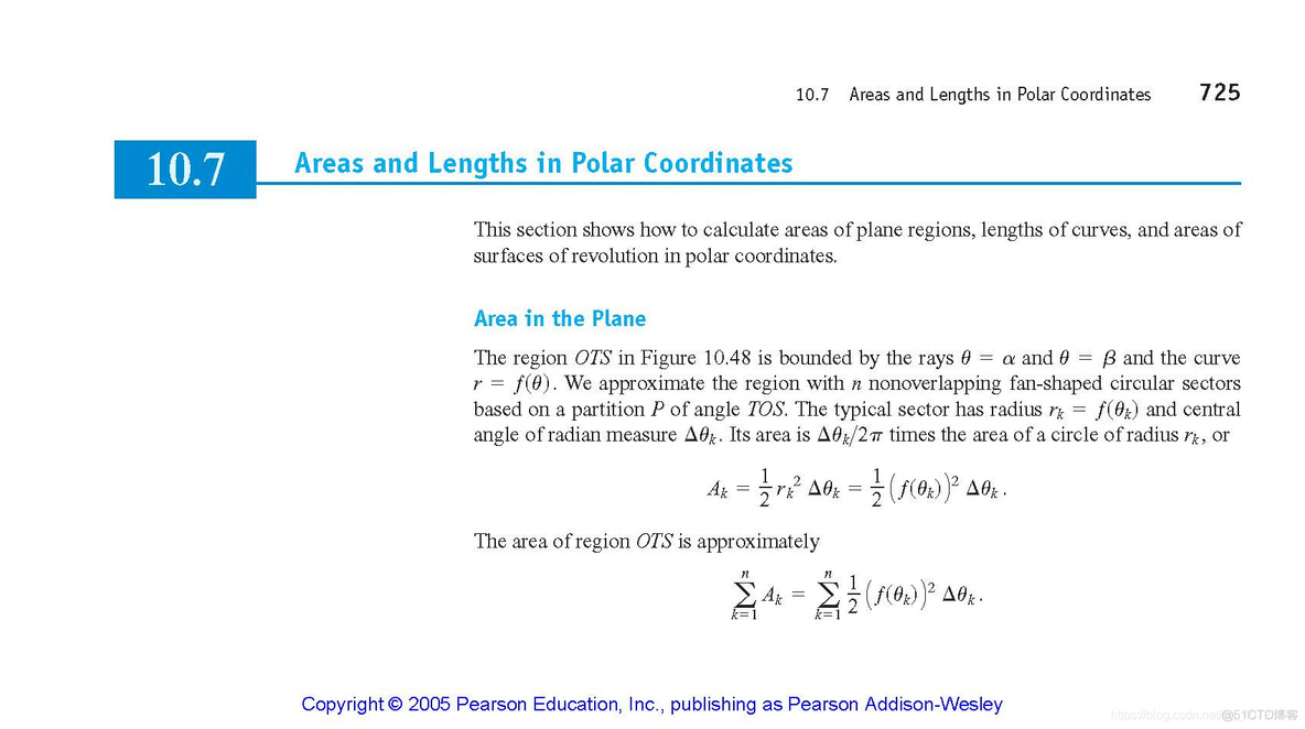 Chapter 10：Conic Sections and Polar Coordinates_微积分_36