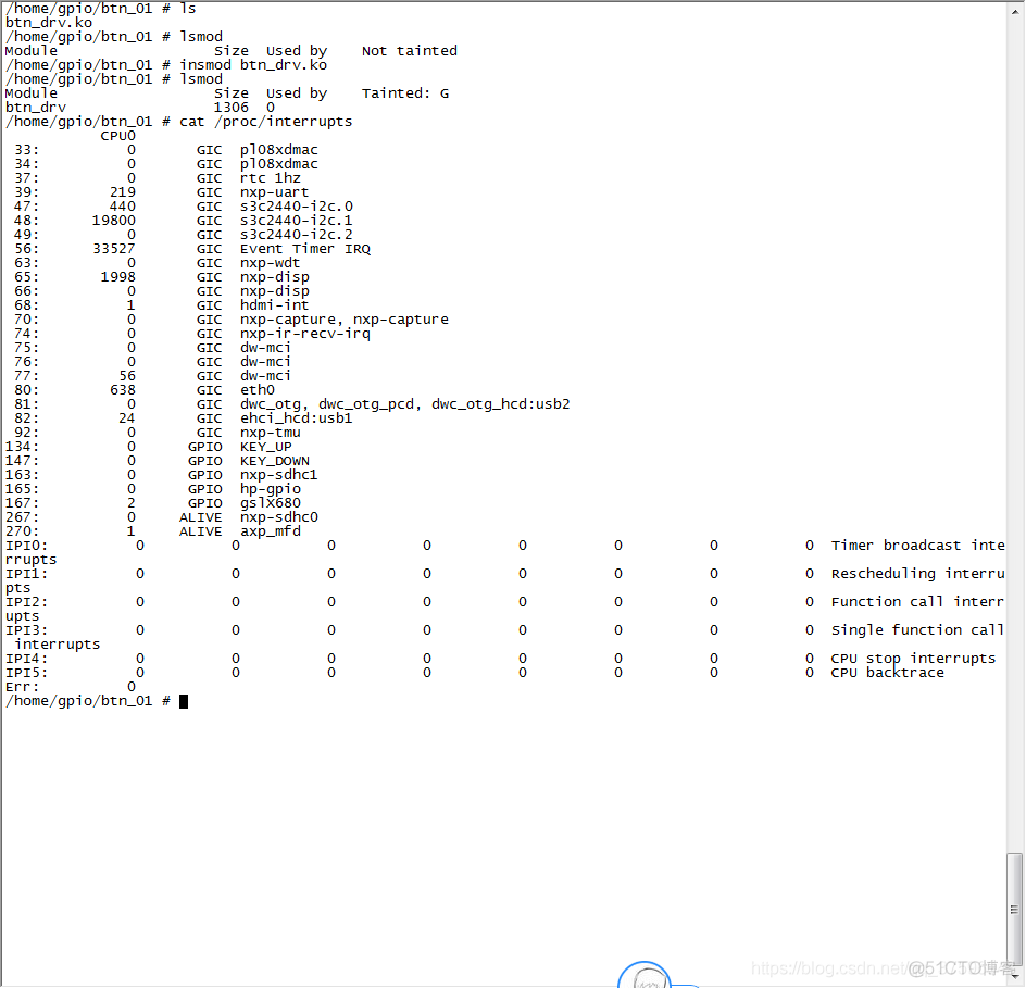 Linux驱动开发——（使用中断处理）gpio（6）_linux内核_03