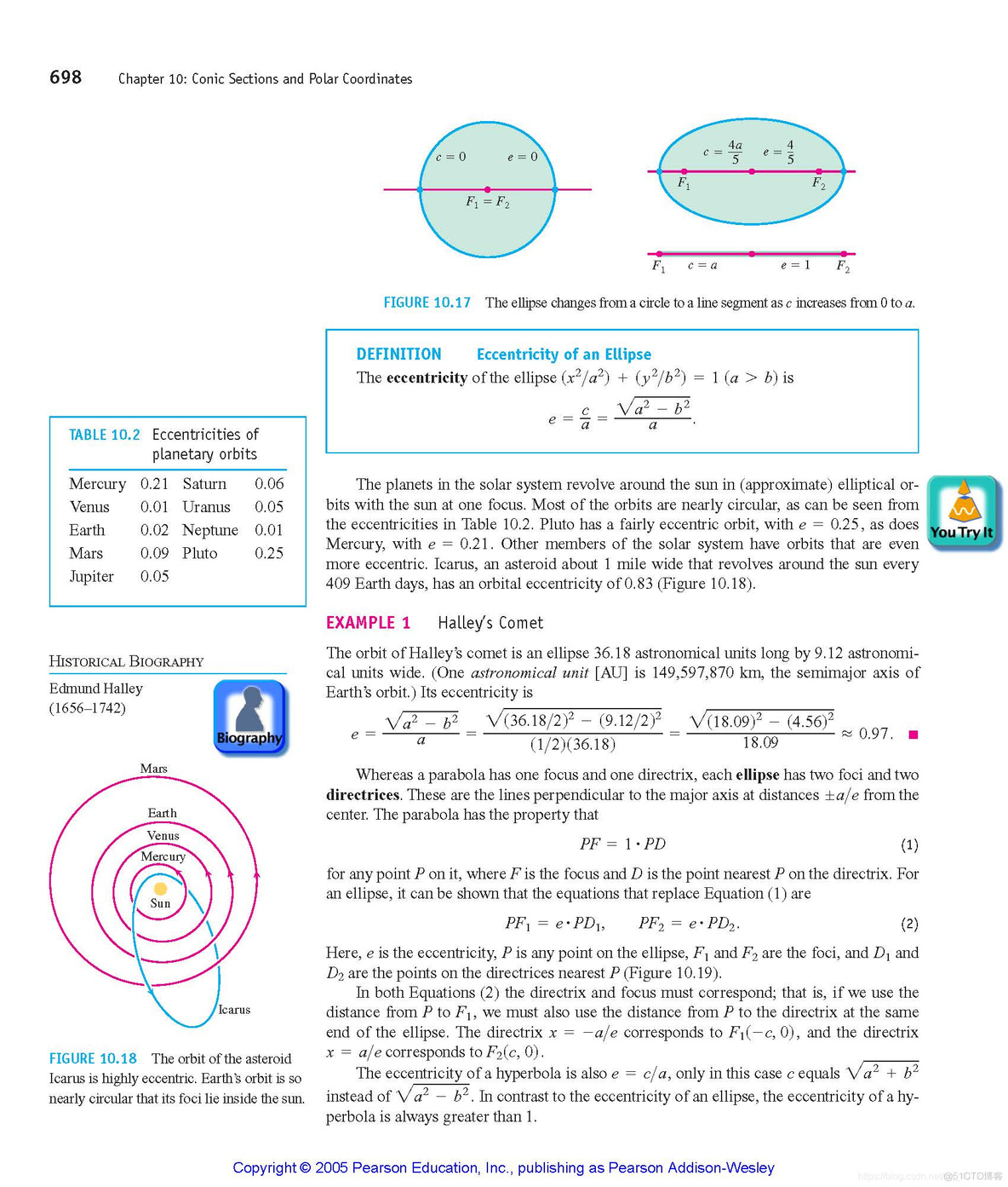 Chapter 10：Conic Sections and Polar Coordinates_高等数学_11