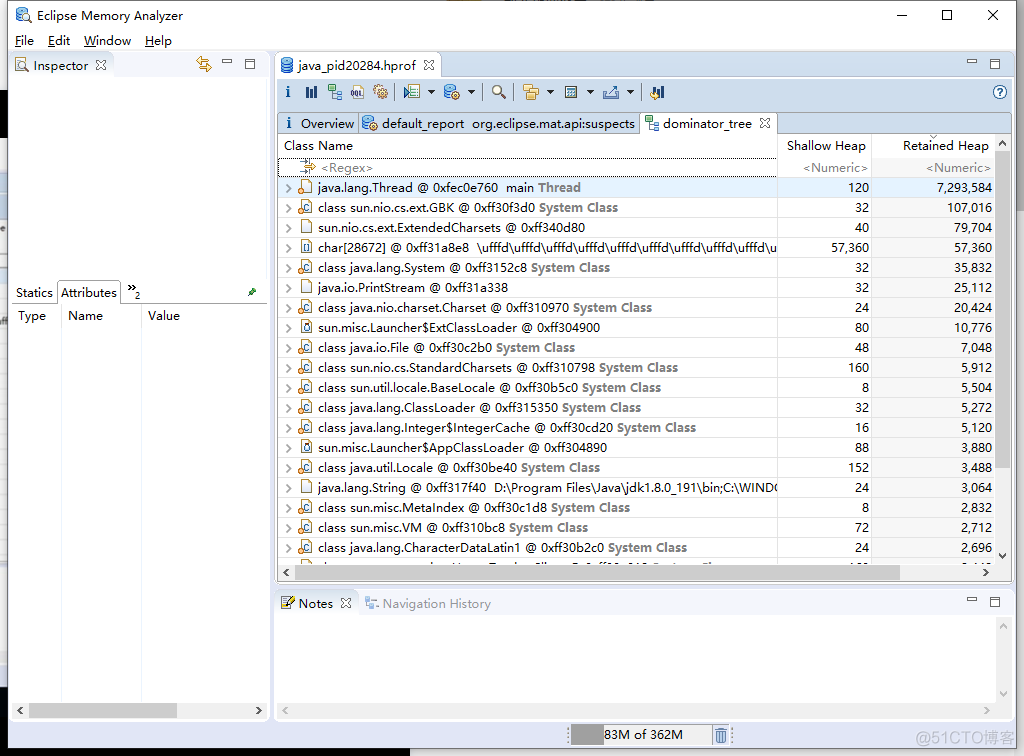 jvm内存溢出问题的定位方法_eclipse_10