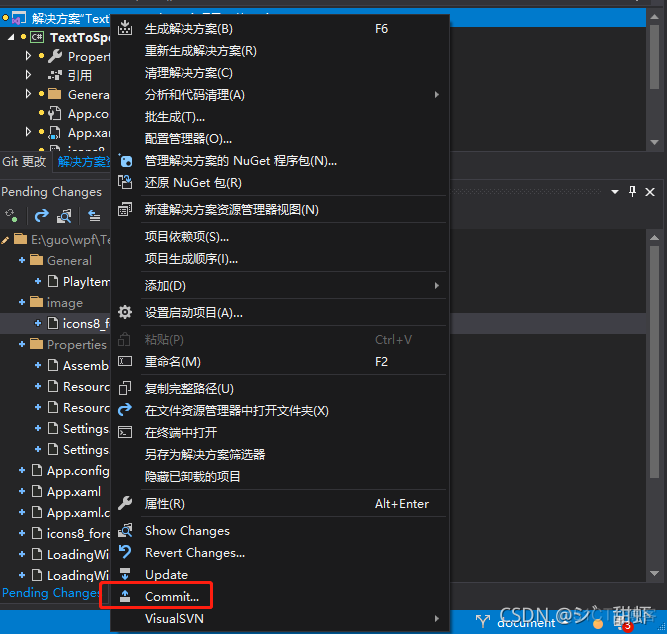 Visual Studio 2019使用SVN管理源代码_javascript_10