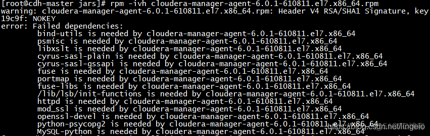 Centos7.3安装CDH6.0.1之CM问题_cloudera