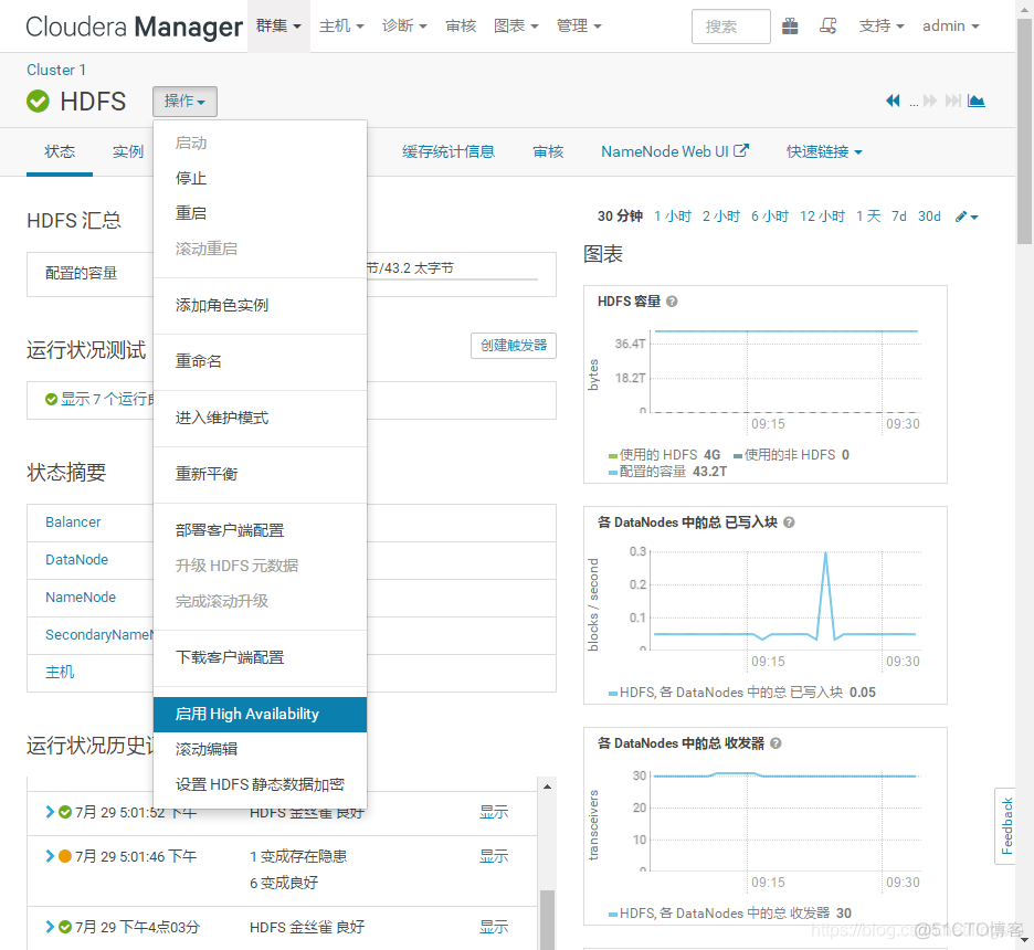 CDH6.0.1高可用_重启