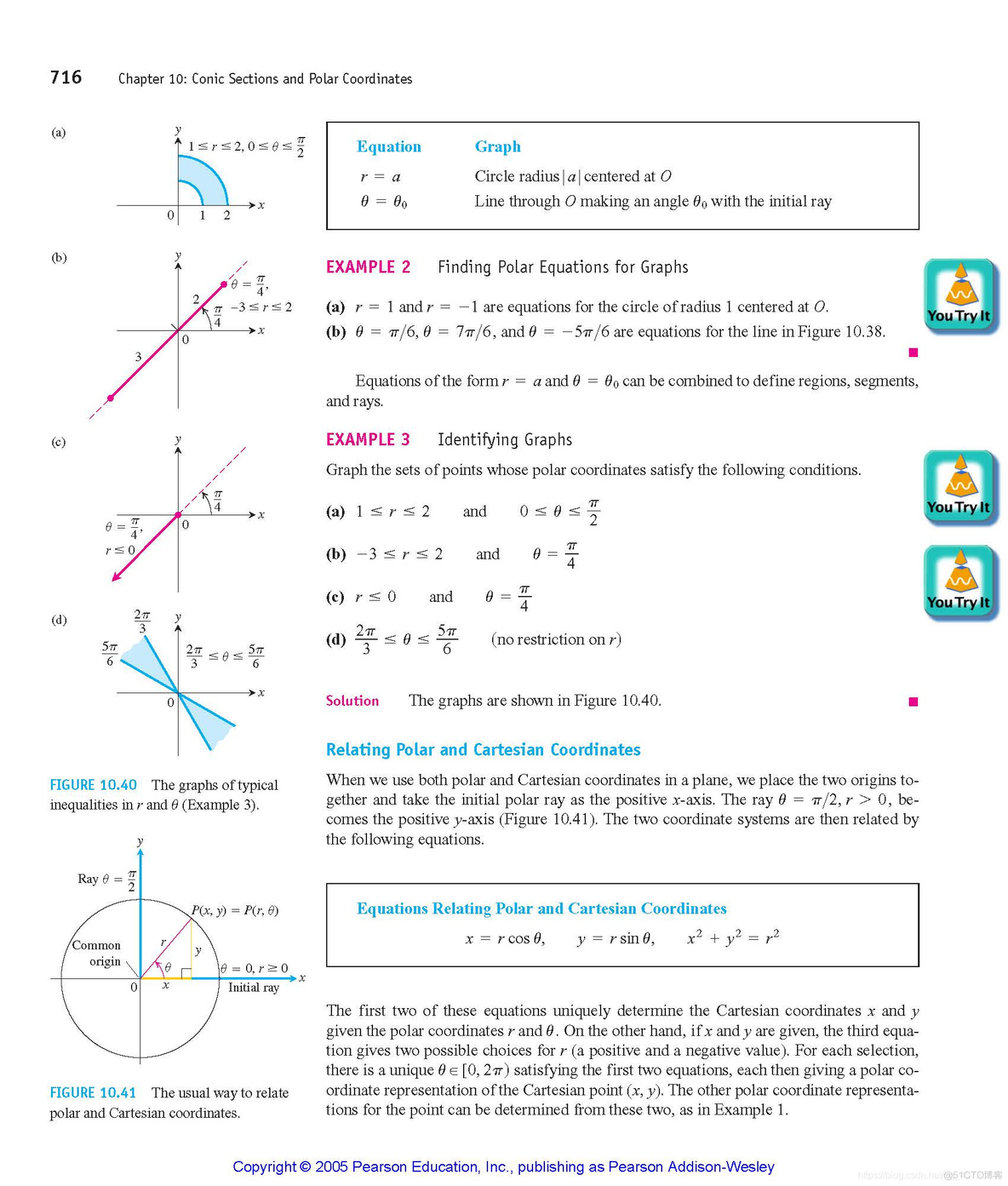 Chapter 10：Conic Sections and Polar Coordinates_微积分_27