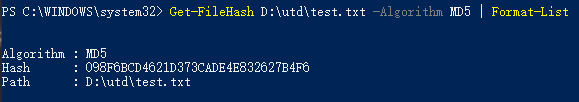 Windows10计算文件SHA1 SHA256 SHA384 SHA512 or MD5_microsoft_05