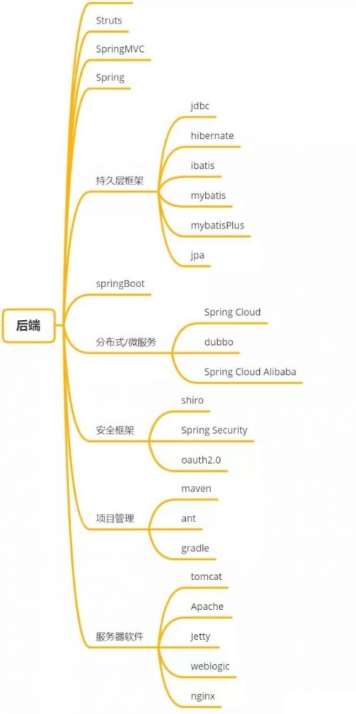 作为一名后端开发者，你需要学习和掌握的技术栈都有哪些呢？_springboot