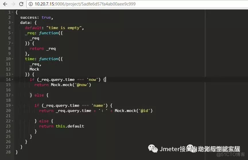 用jmeter测试本地构建的Mock环境！_javascript_03