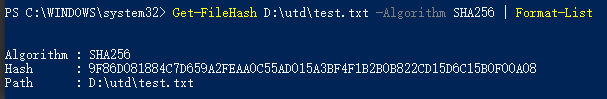 Windows10计算文件SHA1 SHA256 SHA384 SHA512 or MD5_microsoft_02