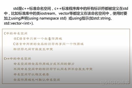 C++基础 (1) 第一天 C++相对C的改进 命名空间 引用_C++_09