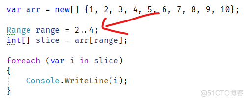 C# 8 - Range 和 Index（范围和索引）_数据结构_03