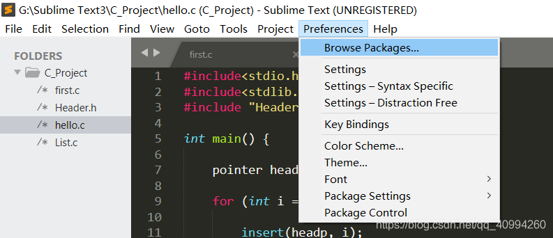 Editor: 配置 Sublime Text 3_github_05