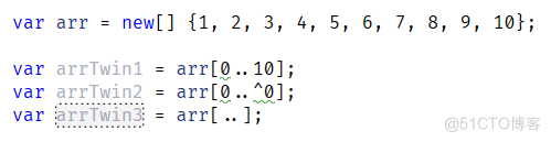 C# 8 - Range 和 Index（范围和索引）_操作符_07