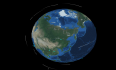 JS实现环绕地球飞行的3D飞行线动画效果(JS+HTML)