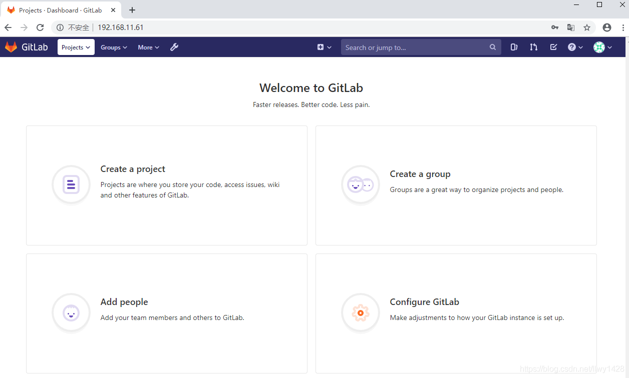 记一次  Centos7  安装 GitLab CE v12.6.1_重启_17