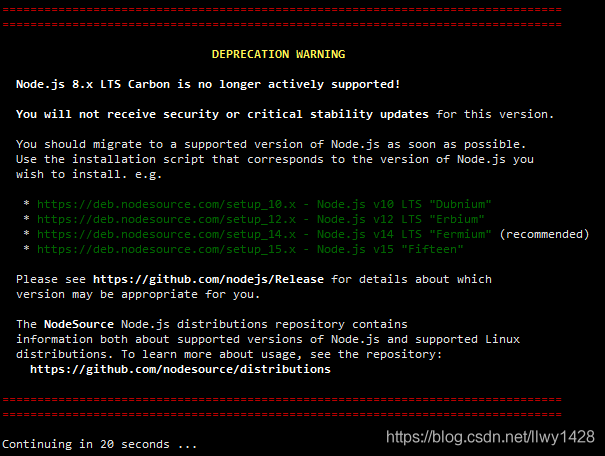 记一次  Centos7.x  安装  node  遇到的问题_经验分享_02