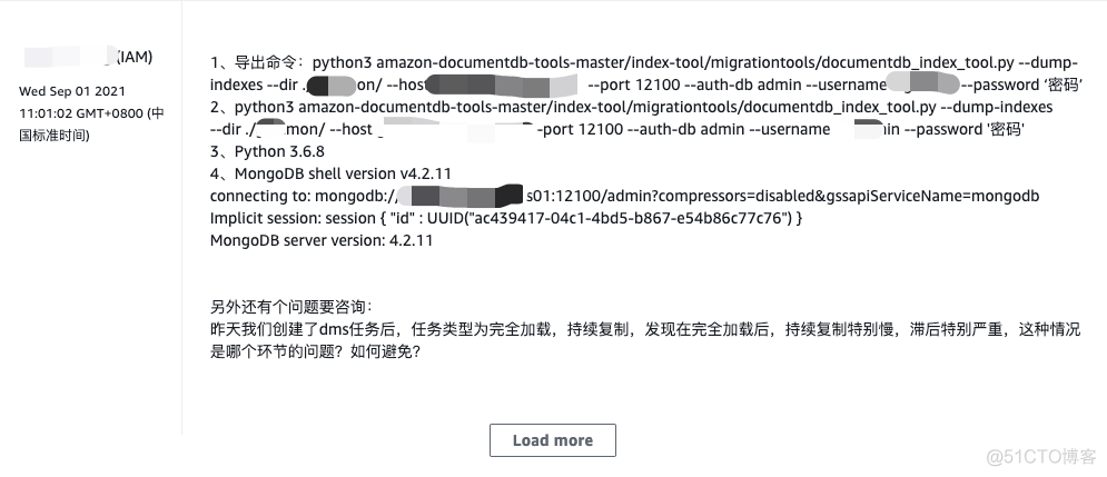 aws dms迁移mongo至documentdb索引导入失败问题_其他