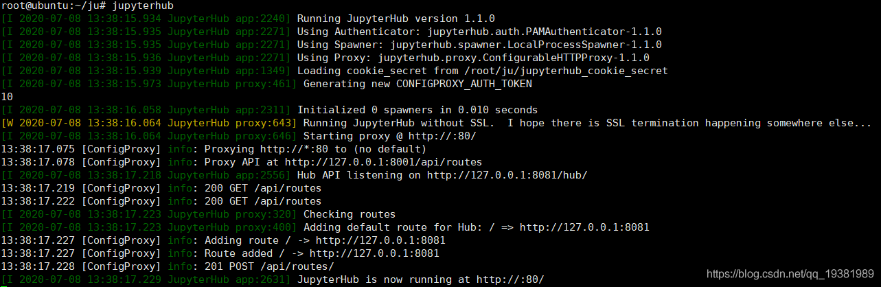 安装 JupyterHub 踩坑指南 —— 如何通过 JupyterHub 实现多用户管理_ubuntu_02