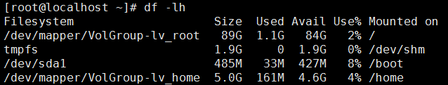 记一次   Centos系统/home的部分磁盘空间重新挂载给/root_数据备份_09