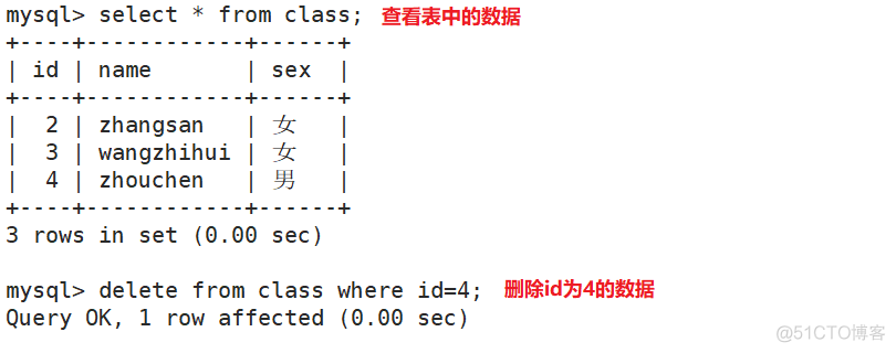 MYSQL（二）数据库基本命令操作_字段_21