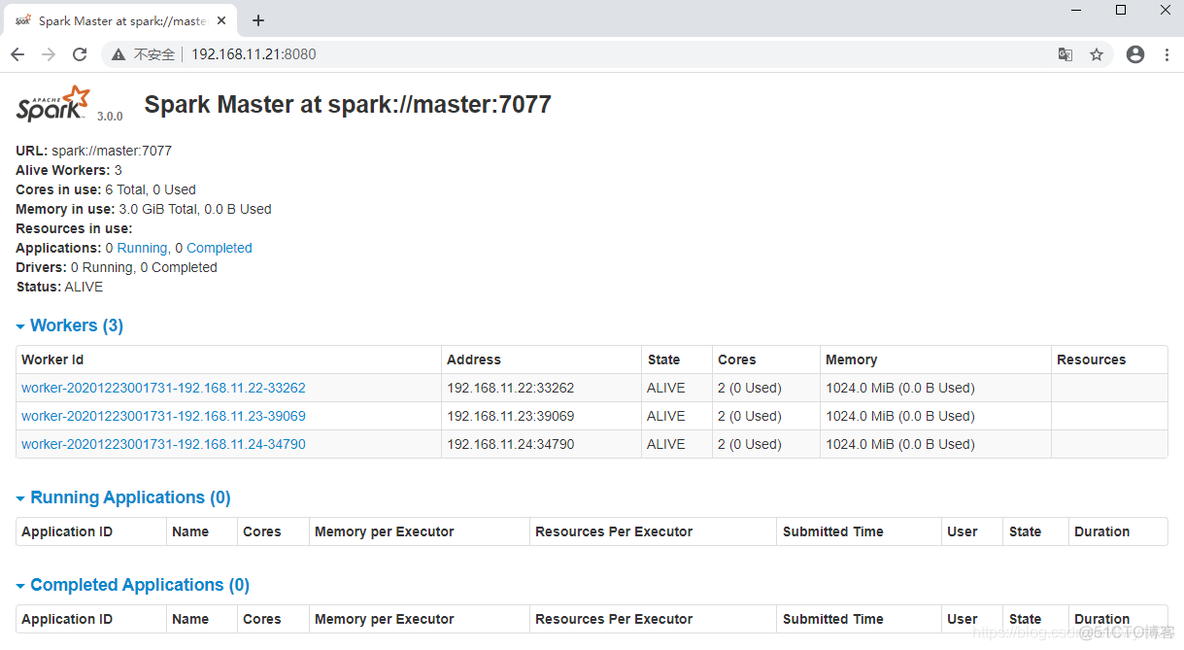 记一次  基于Hadoop 3.3.0 安装部署 Spark 3.0.0 分布式集群_hadoop_13