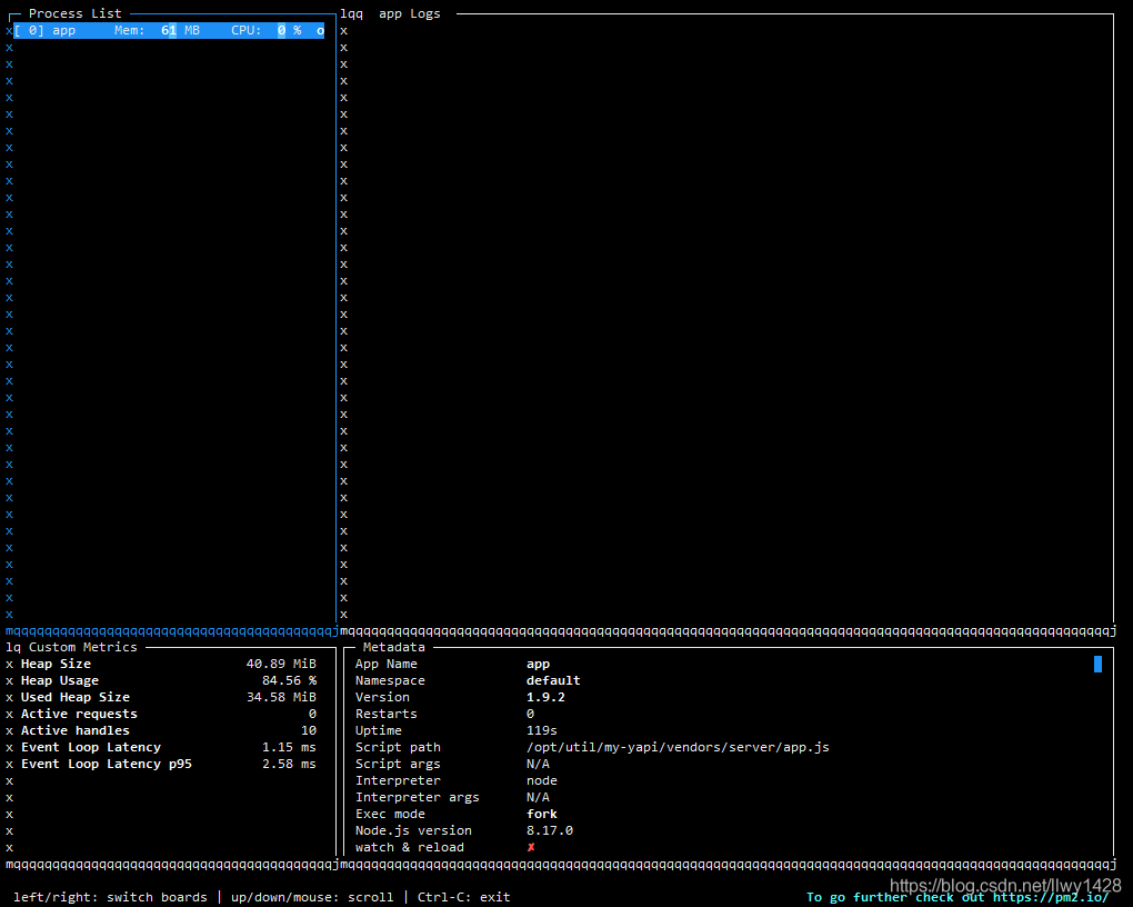 记一次 Centos7.x PM2 启动 node 应用_json_06