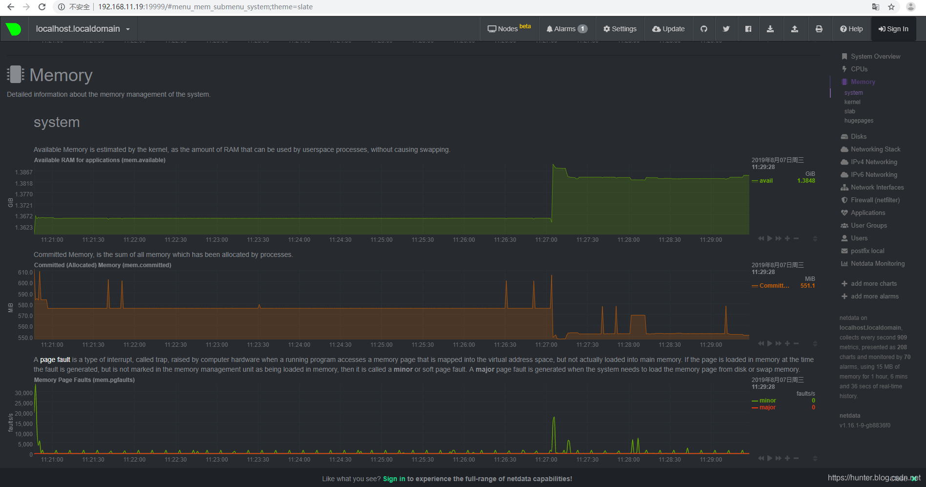 记一次 Centos7 安装 NetData_sed_06