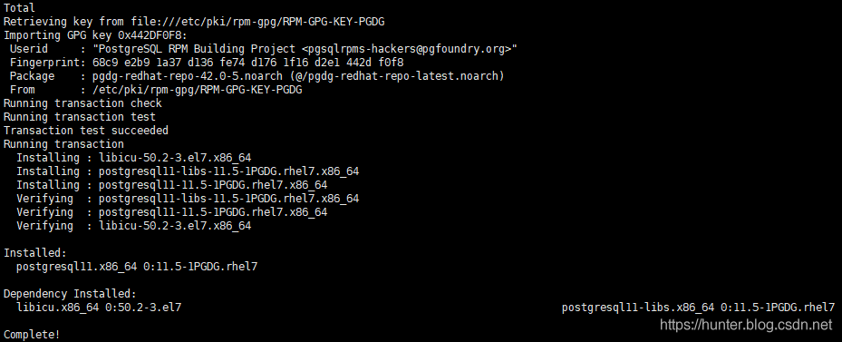 记一次 Centos7 安装 PostgreSql 数据库-指定数据存放地址_centos_03